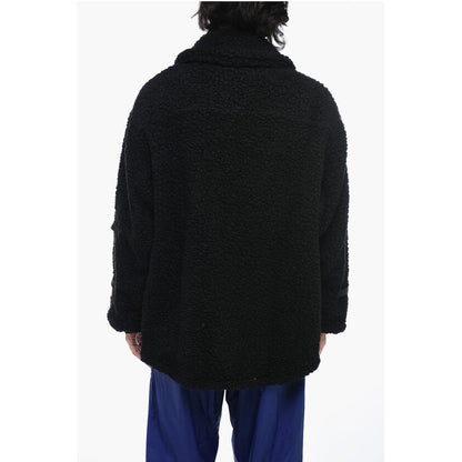 Heron Preston Logoed POLAR FLEECE Jacket with Buckle Detailing
