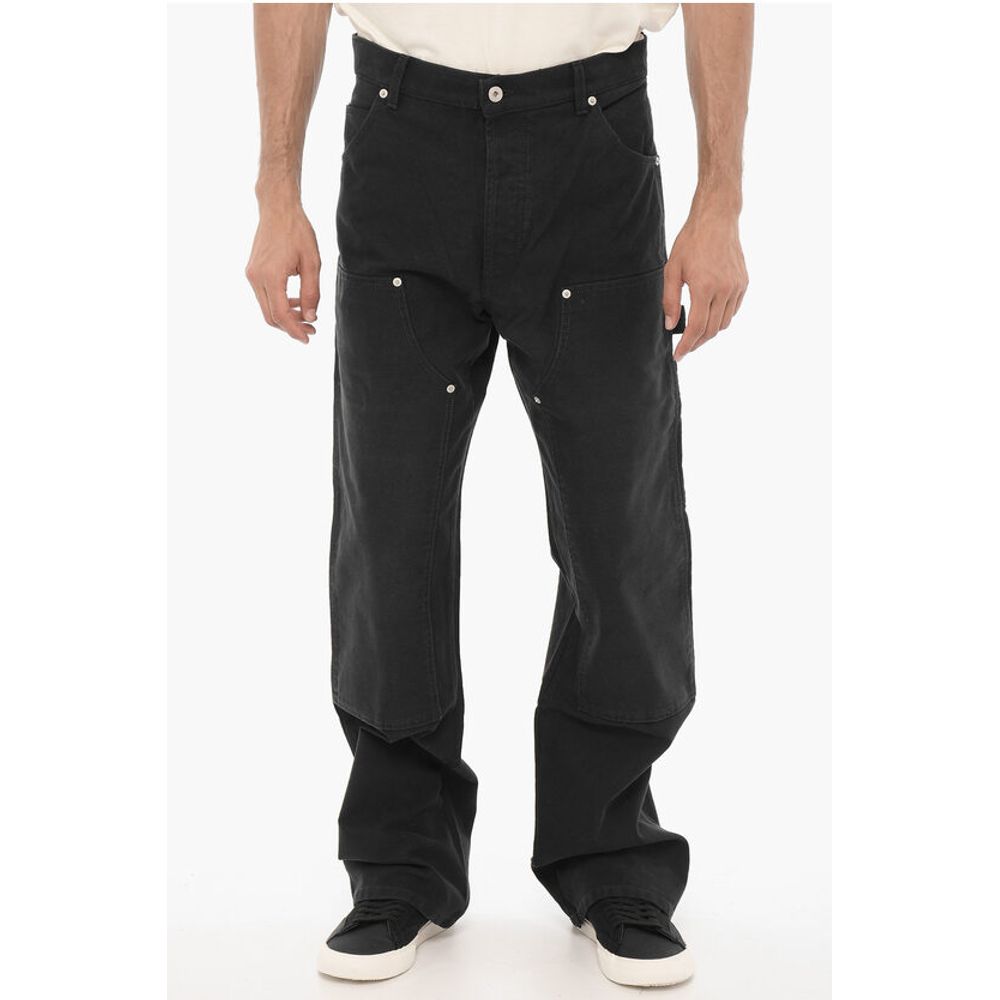 Heron Preston Solid Color CARPENTER 5 Pockets Pants
