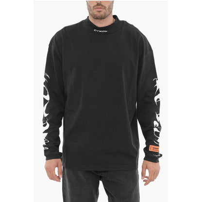 Heron Preston Long Sleeved Turtle-neck T-Shirt
