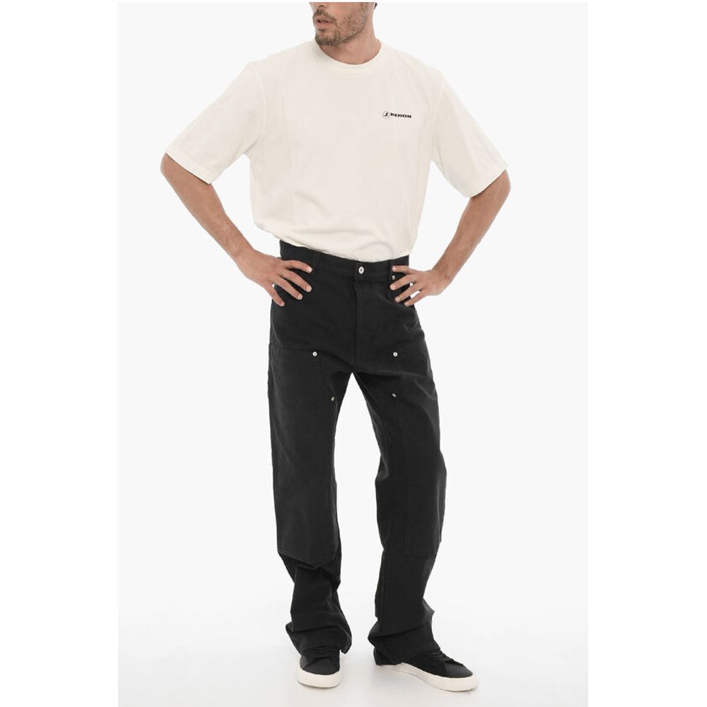 Heron Preston Solid Color CARPENTER 5 Pockets Pants