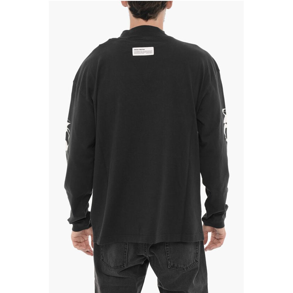 Heron Preston Long Sleeved Turtle-neck T-Shirt