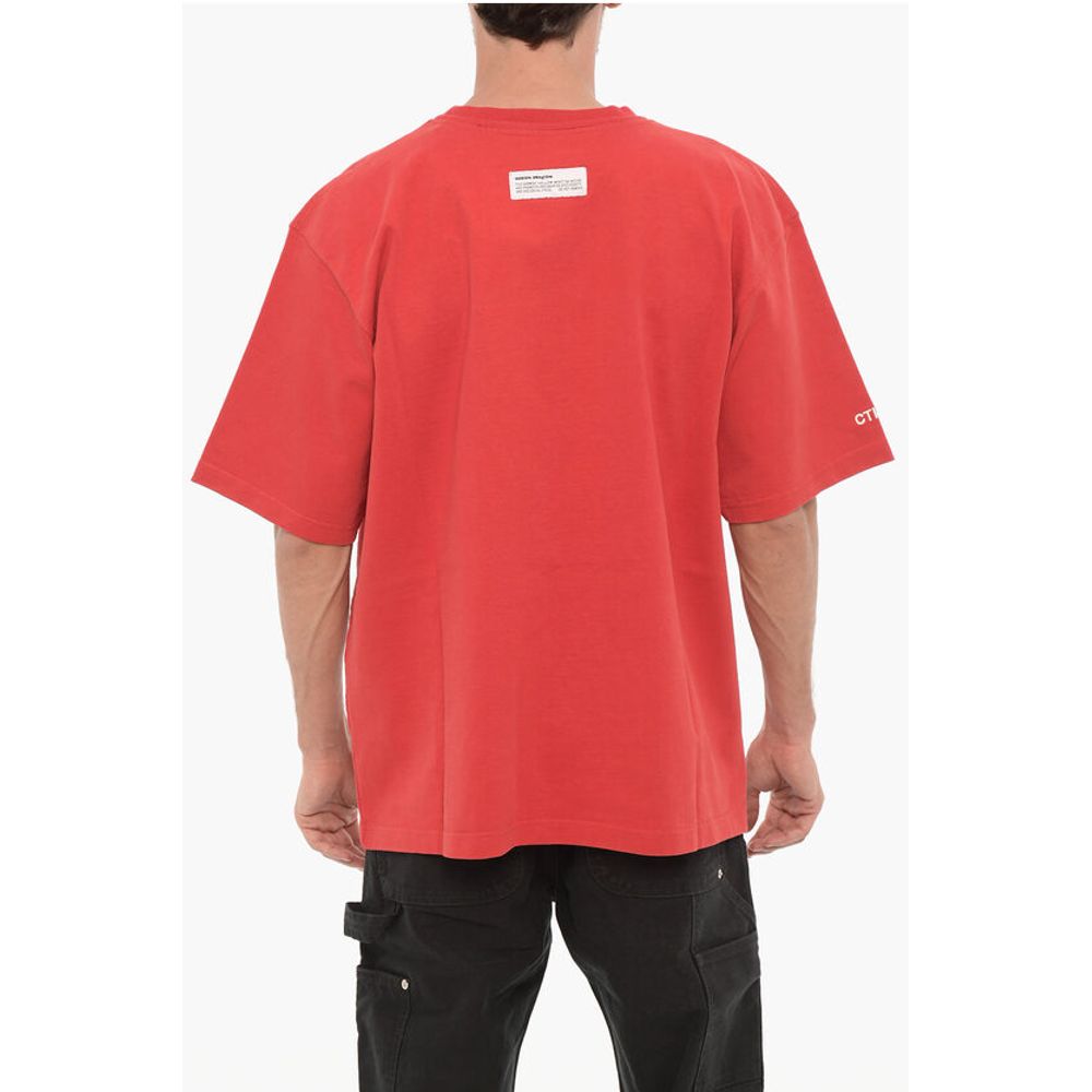 Heron Preston Printed Cotton Crew-Neck T-shirt
