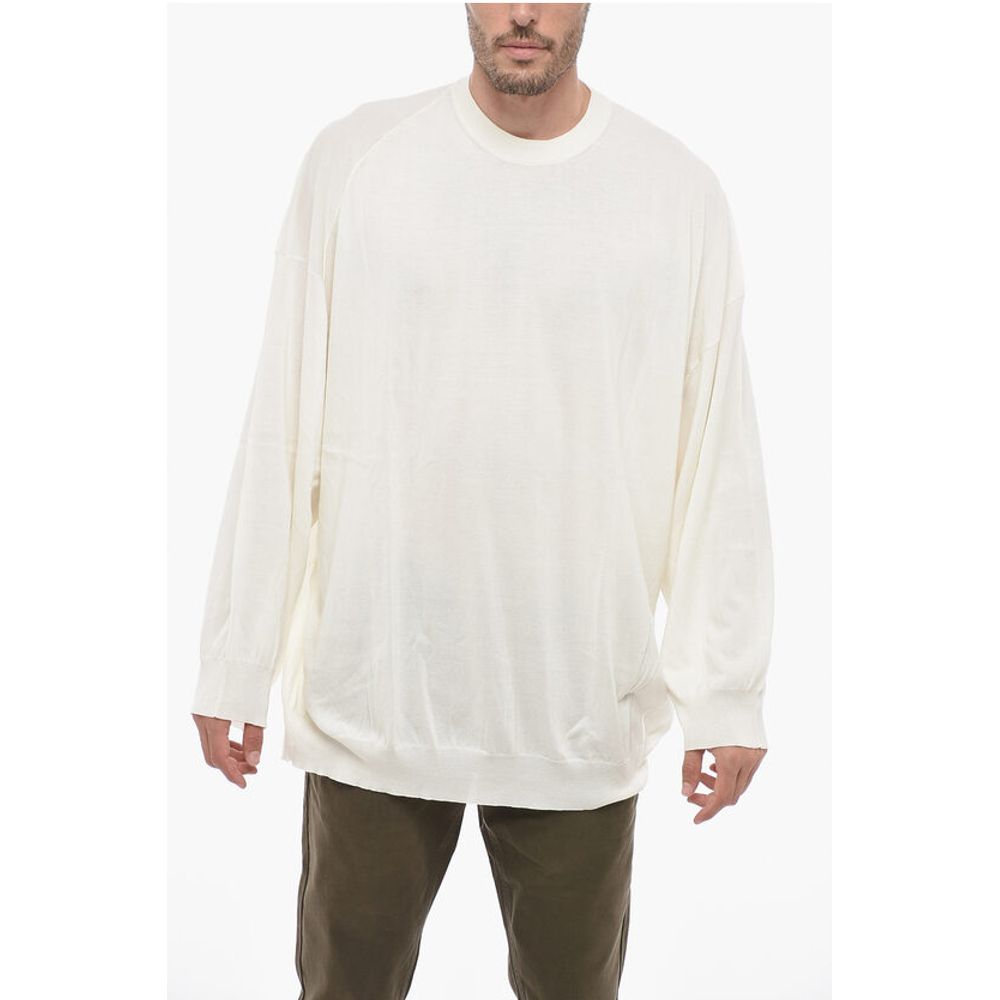 Hed Mayner Lightweight Cotton Crew-neck Sweater