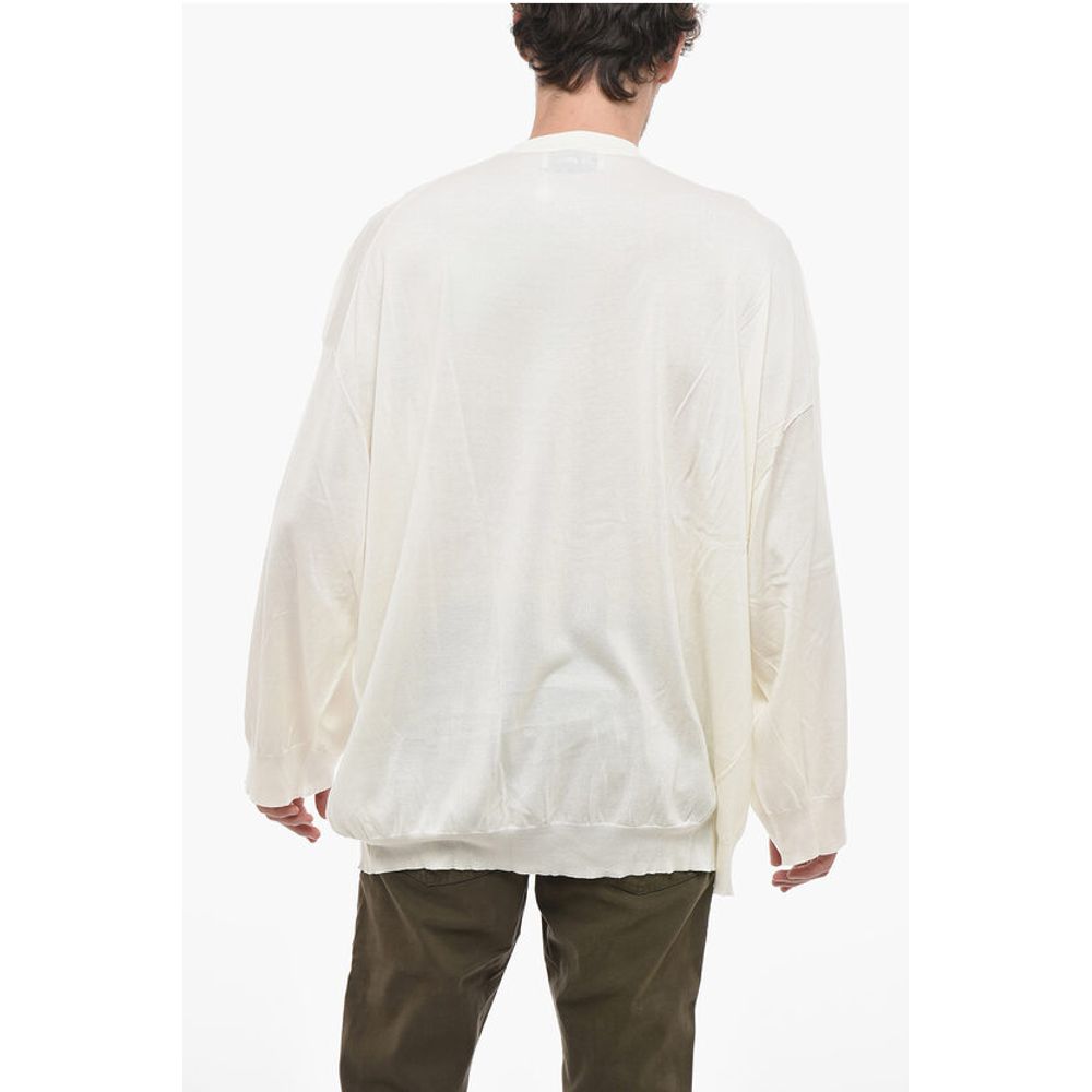 Hed Mayner Lightweight Cotton Crew-neck Sweater