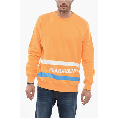 Sprayground Brushed Cotton Crew-neck Sweatshirt