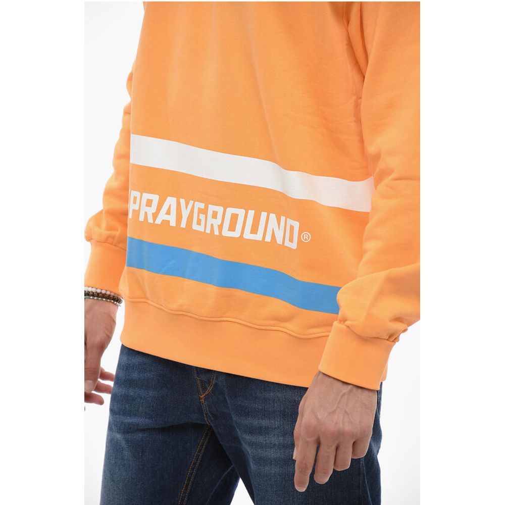 Sprayground Brushed Cotton Crew-neck Sweatshirt