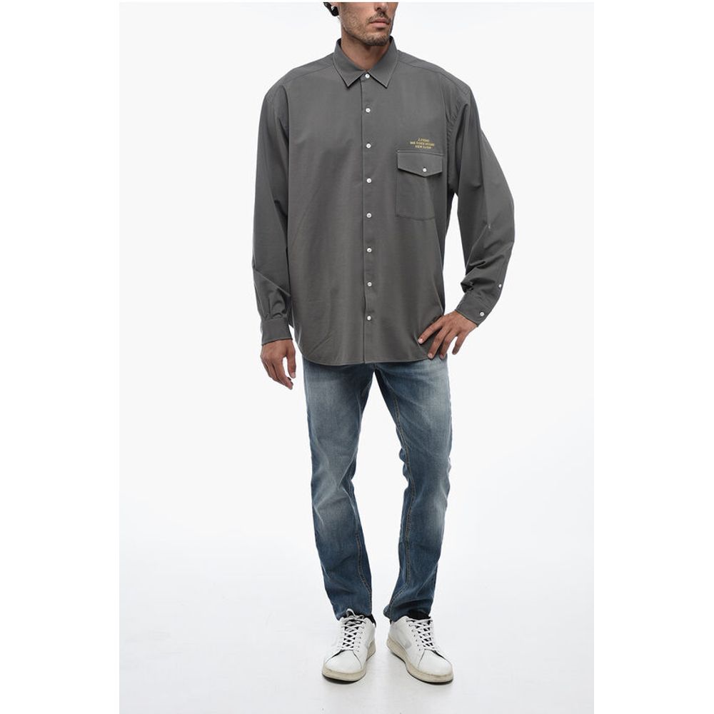 J.Press Classic Collar Casual Shirt with Breast Pocket