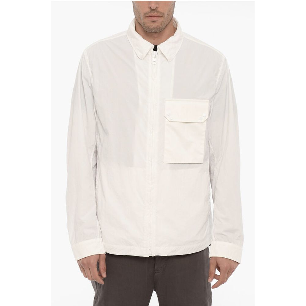 Ten c Nylon Lightweight Jacket with Breast Pocket