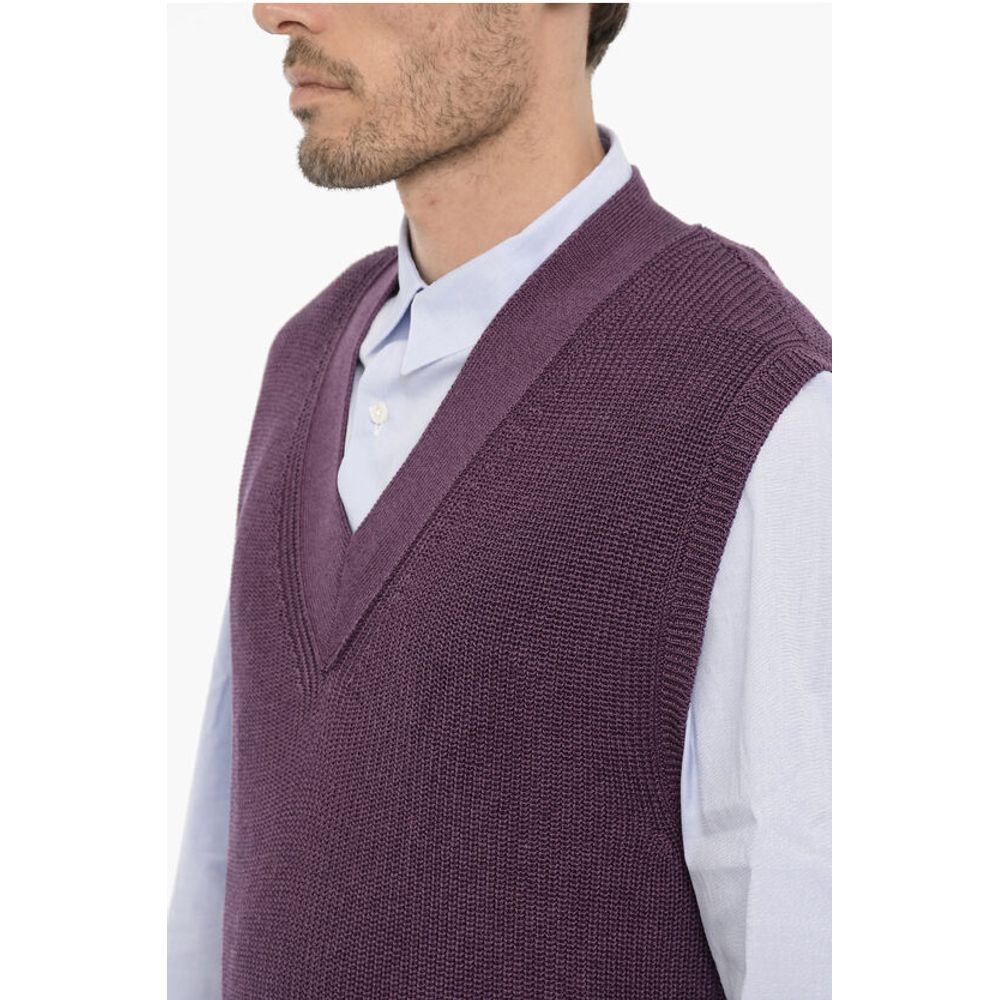 PT01 V-Neck Sleeveless Sweater