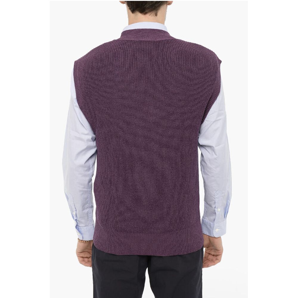 PT01 V-Neck Sleeveless Sweater