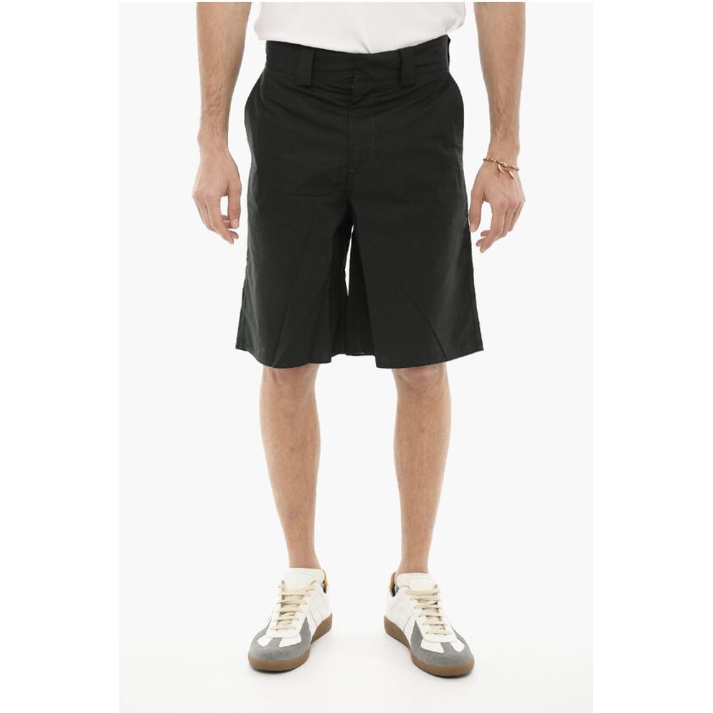 SUNNEI Solid Color JUMP Shorts with Belt Loops