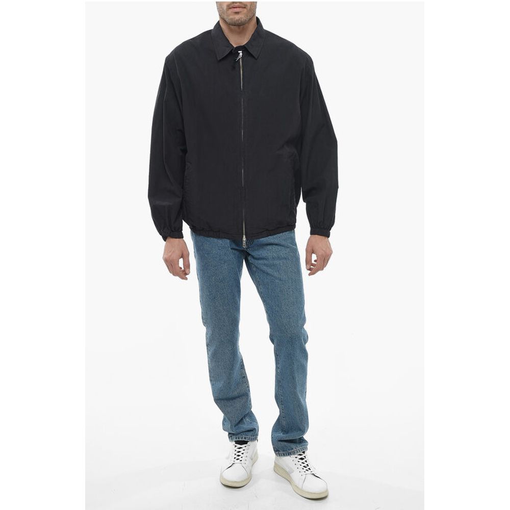 J.Press Cotton Bomber Jacket with Collar