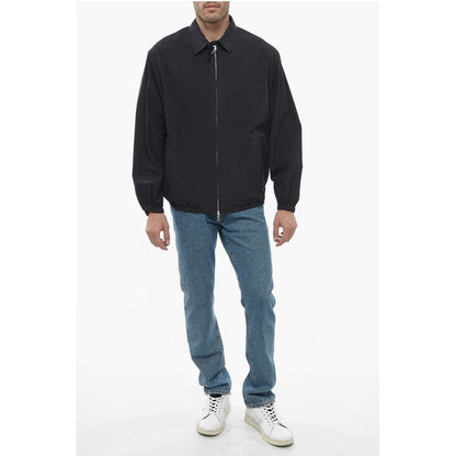 J.Press Cotton Bomber Jacket with Collar