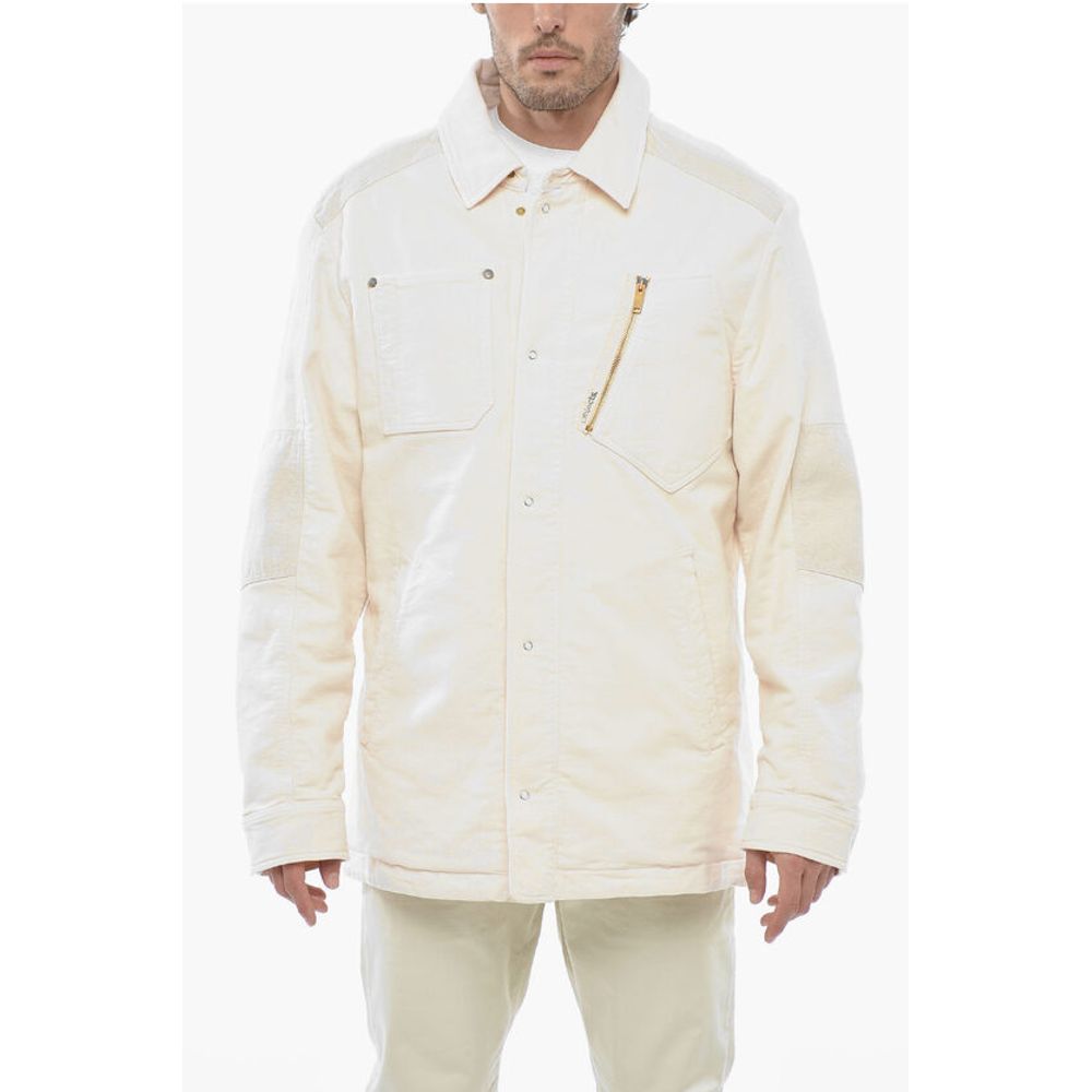 Objects IV Life Padded Overshirt with Patch Detail