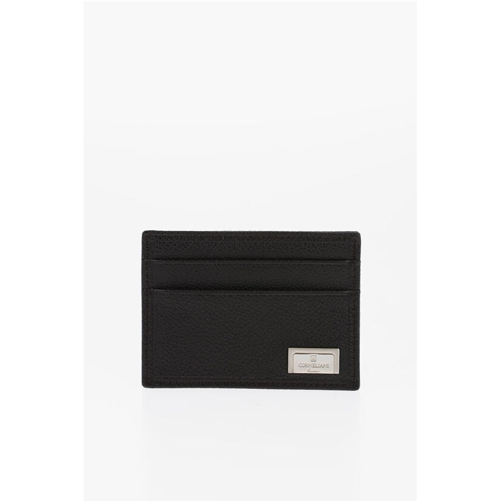 Corneliani Textured Leather Card Holder