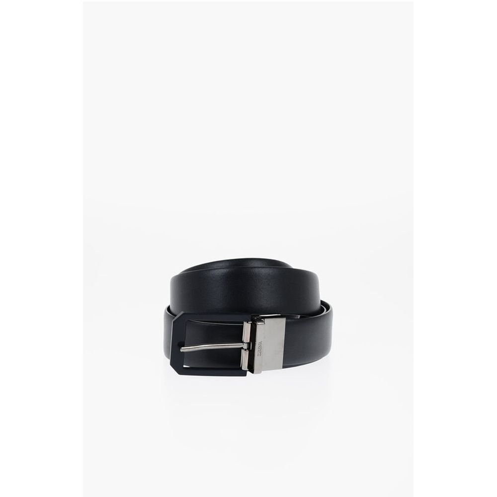Ermenegildo Zegna Reversible Leather Belt 35mm