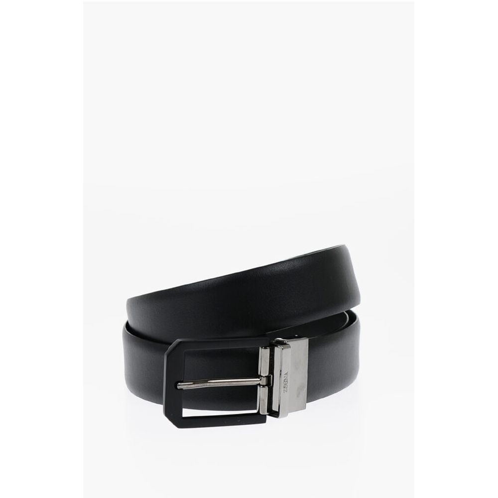 Ermenegildo Zegna Reversible Leather Belt 35mm