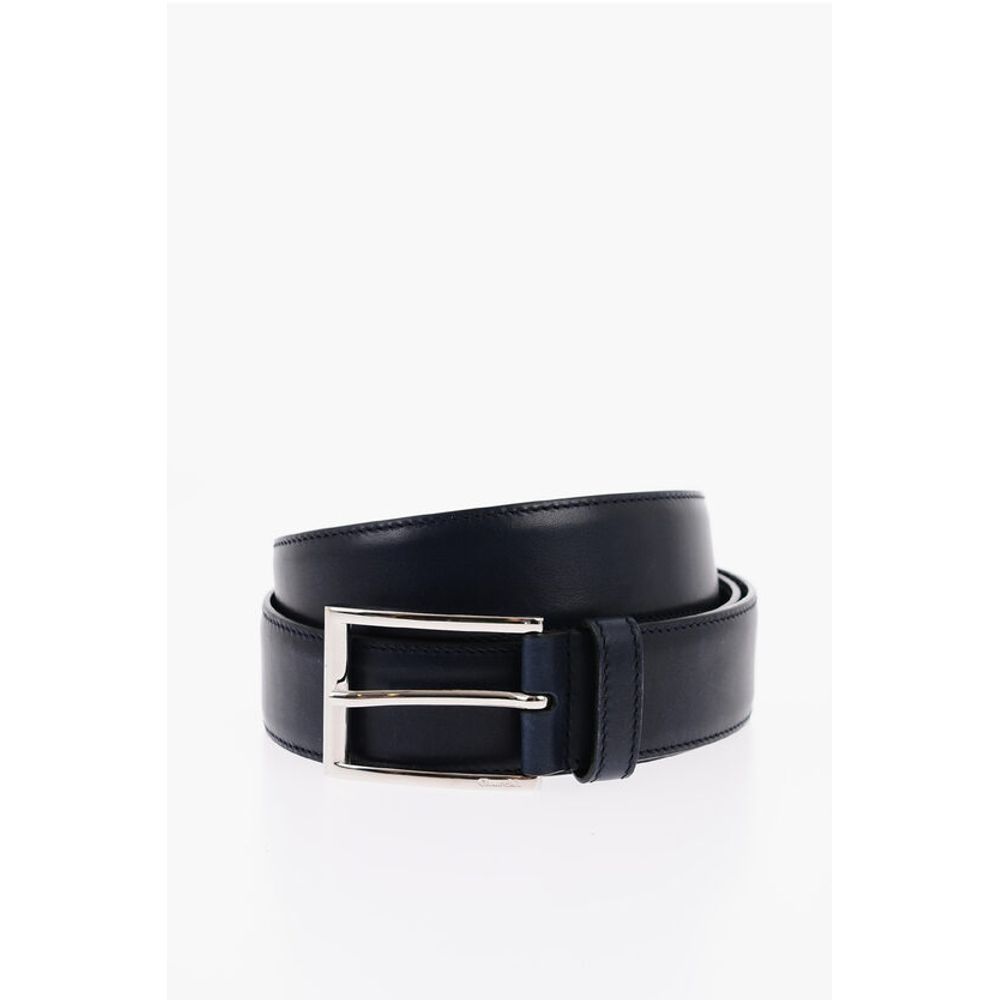 Church's Metal Buckle NEVADA Leather Belt