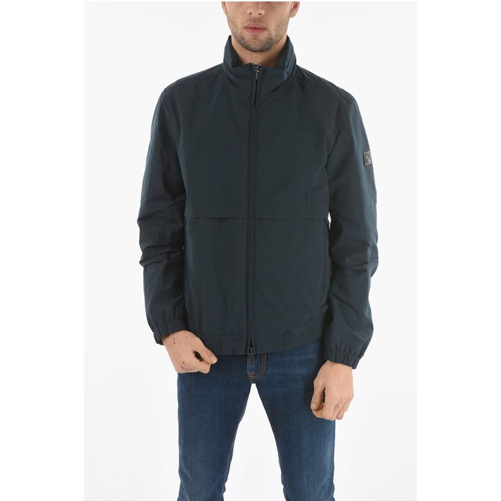 Woolrich Removable Hooded Solid Color MALLARD Windbreaker With Maxi P