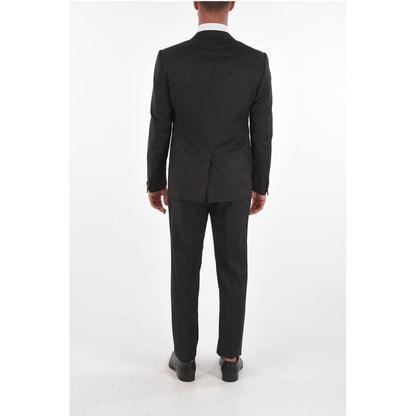 Corneliani virgin wool peak lapel 3 piece waistcoat CERIM.ACADEMY suit