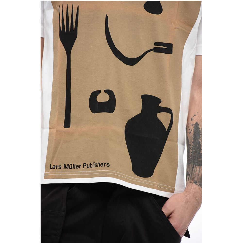 Junya Watanabe by Comme de Garcons MAN Maxi Printed THE HARD LIFE T-Shirt