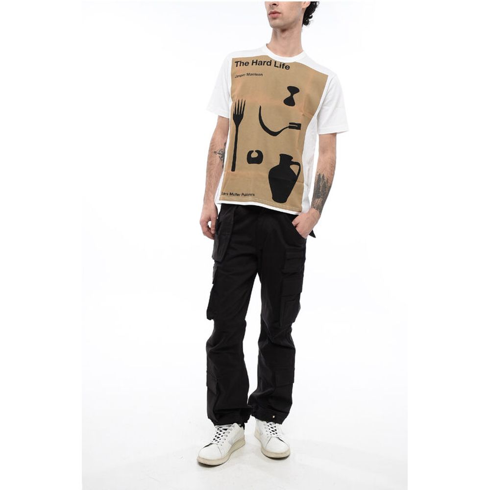 Junya Watanabe by Comme de Garcons MAN Maxi Printed THE HARD LIFE T-Shirt