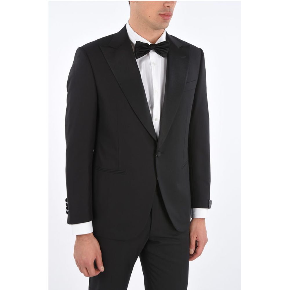 Corneliani Peak Lapel LEADER Smoking with Welt Pockets