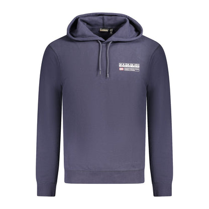 Napapijri Blue Cotton Men Sweater