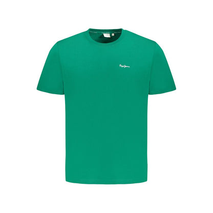 Pepe Jeans Green Cotton T-Shirt