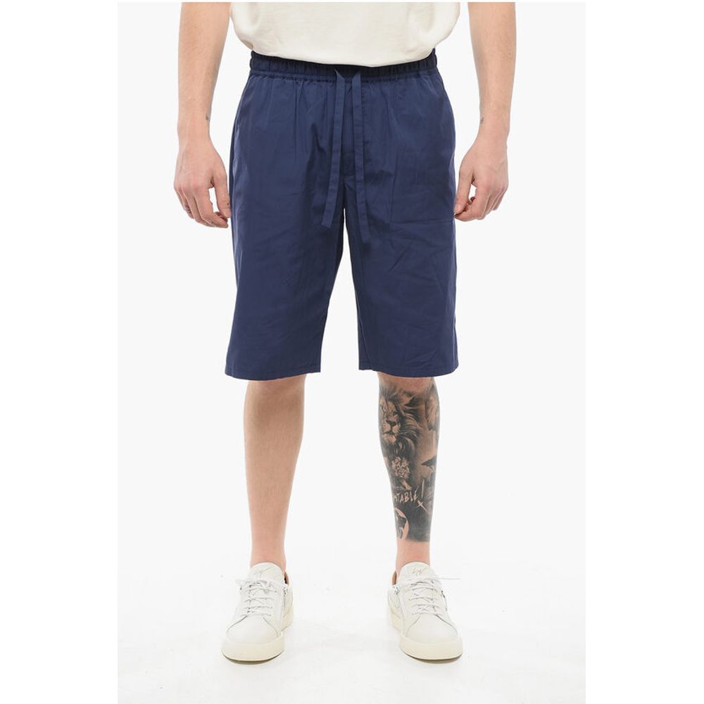 Dolce & Gabbana Cotton Shorts with Elastic Waistband