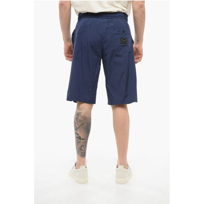 Dolce & Gabbana Cotton Shorts with Elastic Waistband