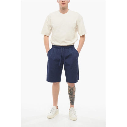 Dolce & Gabbana Cotton Shorts with Elastic Waistband