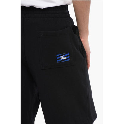 Burberry Cotton Shorts with EDK Patch