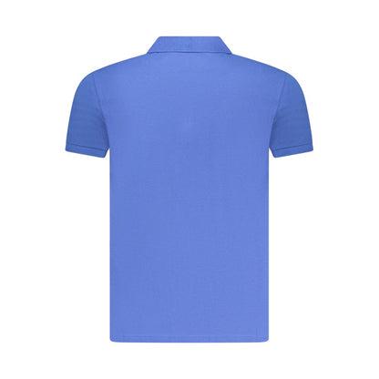 Marina Yachting Blue Cotton Men Polo Shirt
