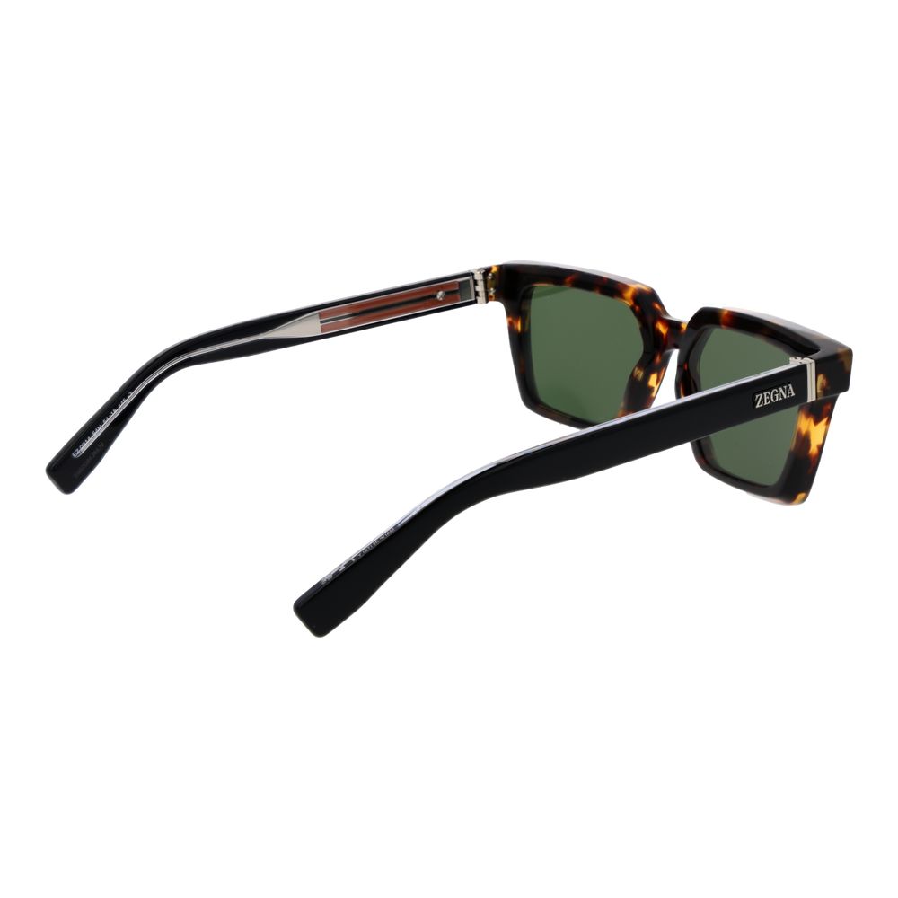 Ermenegildo Zegna Brown Men Sunglasses