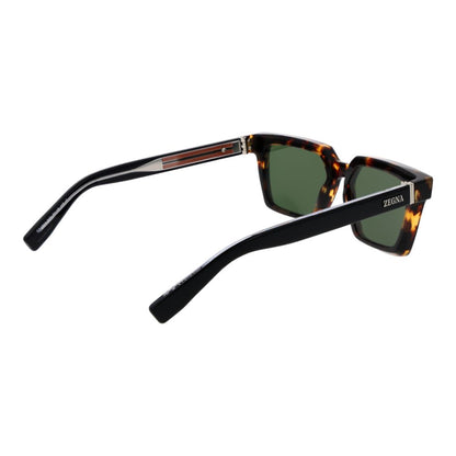 Ermenegildo Zegna Brown Men Sunglasses