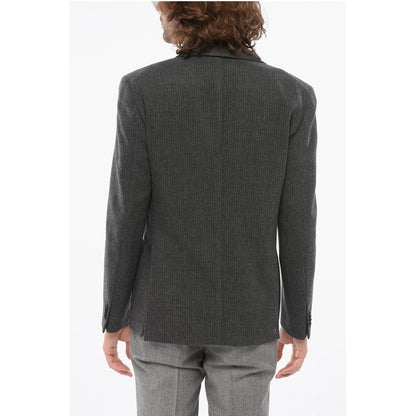 Nino Danieli CC Collection Embossed Wool REFINED Blazer with Patch Pocket