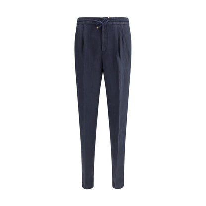 Brunello Cucinelli Linen Jogger Pants