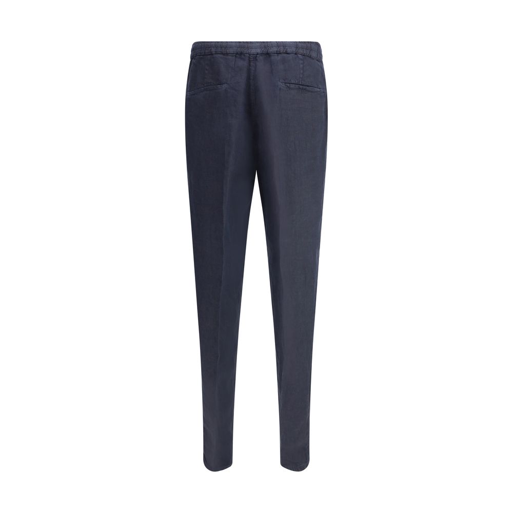 Brunello Cucinelli Linen Jogger Pants