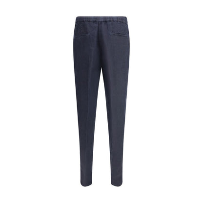 Brunello Cucinelli Linen Jogger Pants