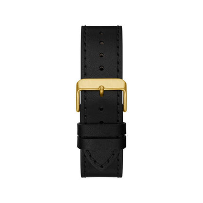 Guess Black Leather Watch