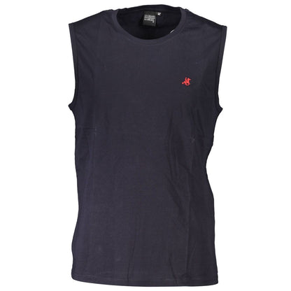 U.S. Grand Polo Blue Cotton T-Shirt