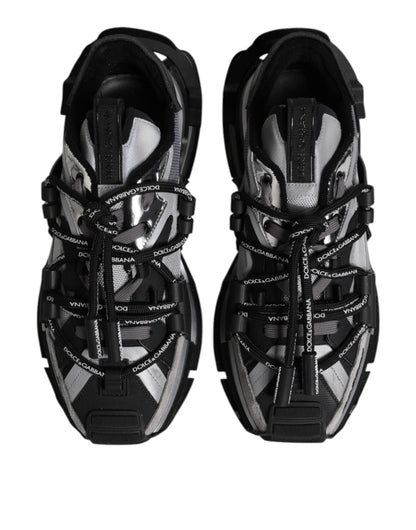 Dolce & Gabbana Multicolor Panelled Space Sneakers Shoes