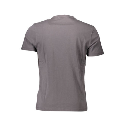 Napapijri Gray Cotton T-Shirt