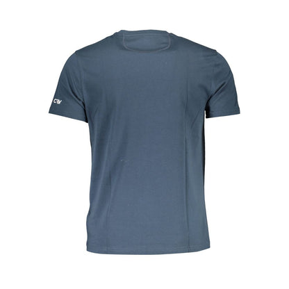 La Martina Blue Cotton T-Shirt