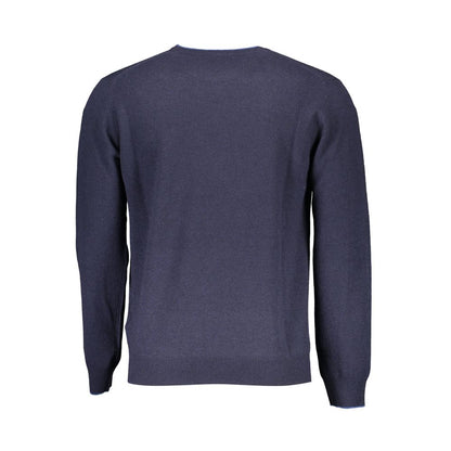 Harmont & Blaine Blue Wool Sweater