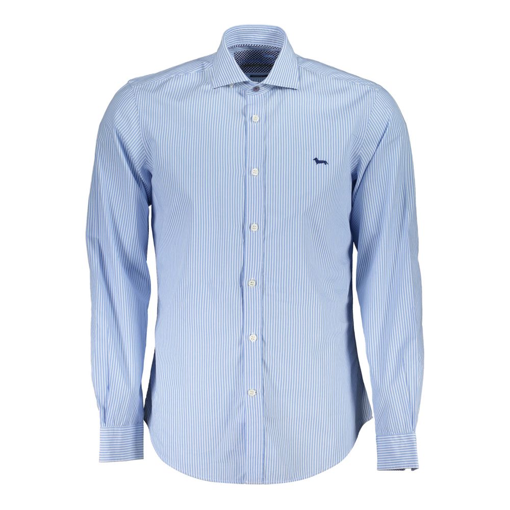 Harmont & Blaine Blue Cotton Shirt