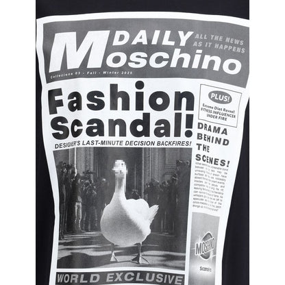 Moschino T-shirt whit maxi print