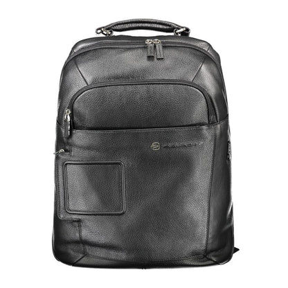 Piquadro Black Nylon Backpack