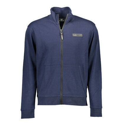 Plein Sport Blue Cotton Sweater